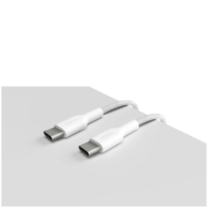 PURO - USB-C Cable / USB-C, 240W, Fabrik FABK4, 2 m, blanc