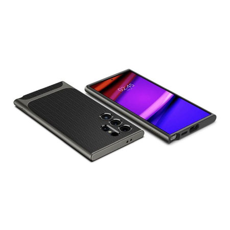 Spigen - Étui Neo Hybrid pour Samsung Galaxy S24 Ultra, Gunmetal