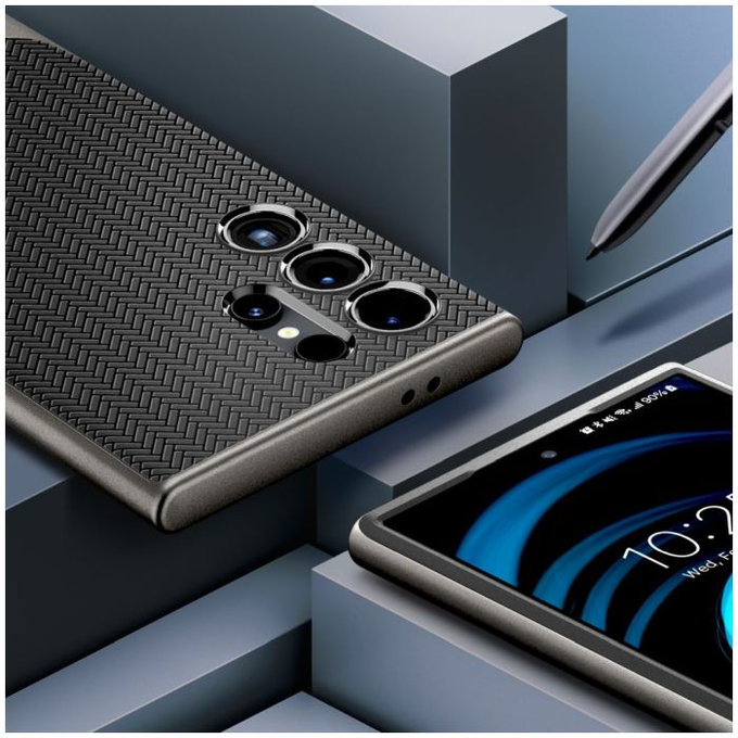 Spigen - Étui Neo Hybrid pour Samsung Galaxy S24 Ultra, Gunmetal