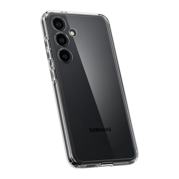 Spigen - Étui Ultra Hybrid pour Samsung Galaxy S24 Plus, Crystal Clear