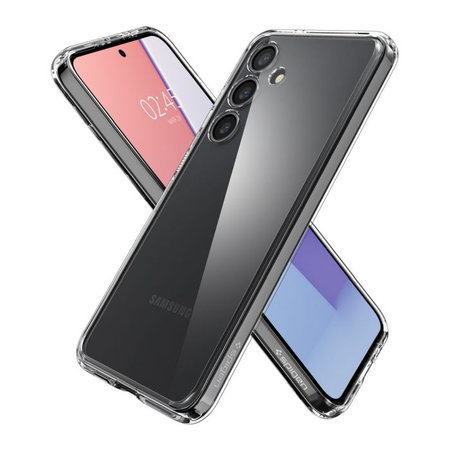 Spigen - Étui Ultra Hybrid pour Samsung Galaxy S24 Plus, Crystal Clear