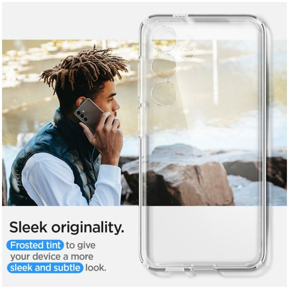 Spigen - Étui Ultra Hybrid pour Samsung Galaxy S24 Plus, Crystal Clear