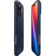 Spigen - Étui Liquid Air pour iPhone 16 Pro Max, navy blue