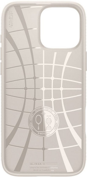 Spigen - Étui Liquid Air pour iPhone 16 Pro Max, natural titanium