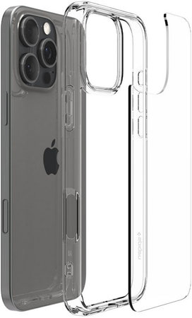 Spigen - Étui Ultra Hybrid pour iPhone 16 Pro Max, crystal clear