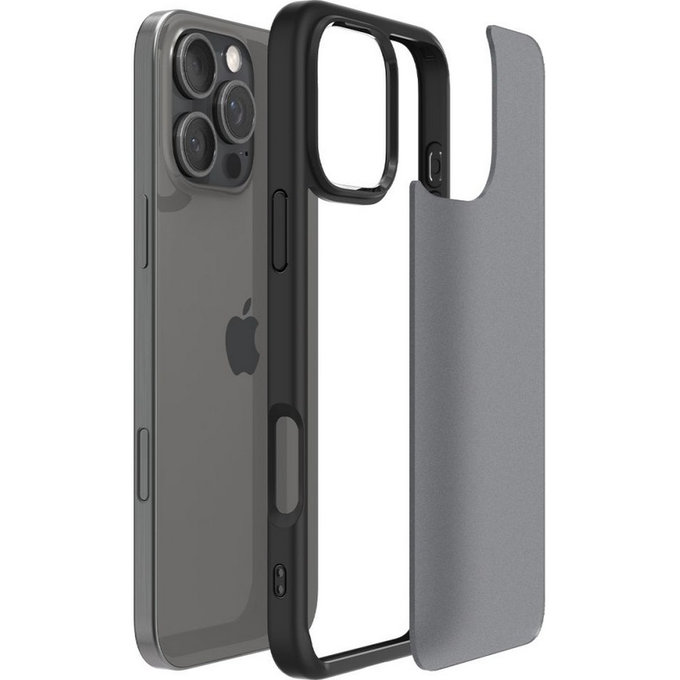 Spigen - Étui Ultra Hybrid pour iPhone 16 Pro Max, frost black