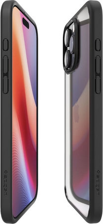 Spigen - Étui Ultra Hybrid pour iPhone 16 Pro Max, matte black