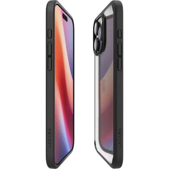 Spigen - Étui Ultra Hybrid pour iPhone 16 Pro Max, matte black