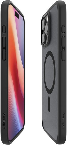 Spigen - Étui Ultra Hybrid avec MagSafe pour iPhone 16 Pro Max, frost black