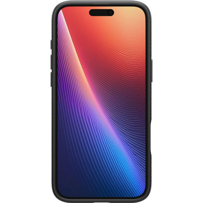 Spigen - Étui Liquid Air pour iPhone 16 Plus, matte black