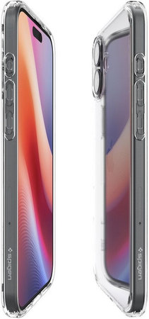Spigen - Étui Ultra Hybrid pour iPhone 16 Plus, crystal clear