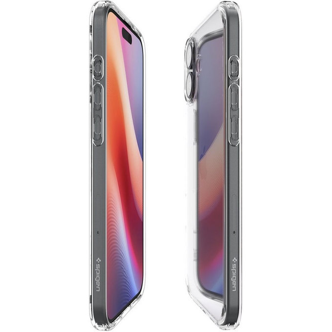 Spigen - Étui Ultra Hybrid pour iPhone 16 Plus, crystal clear