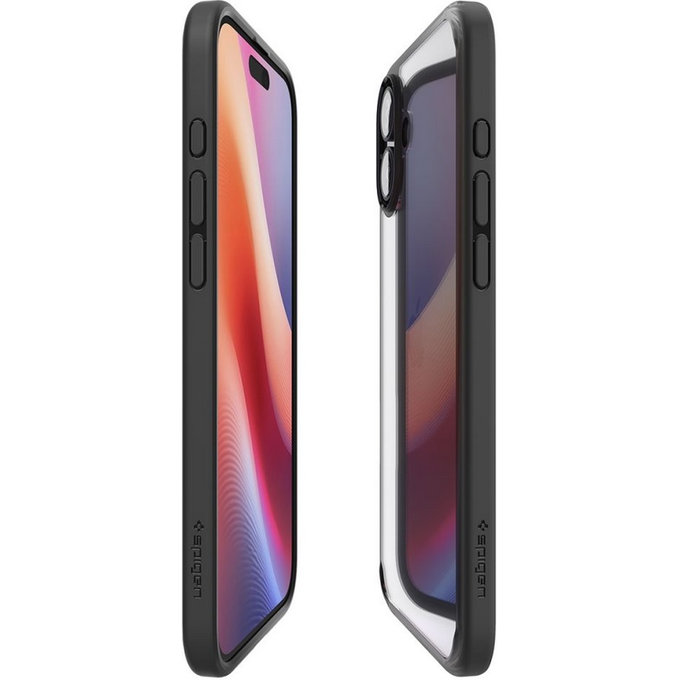 Spigen - Étui Ultra Hybrid pour iPhone 16 Plus, matte black