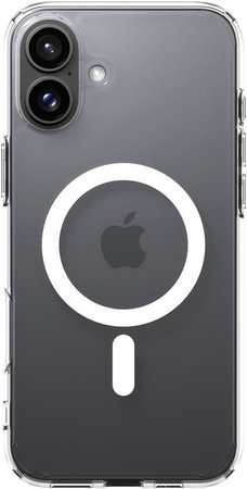 Spigen - Étui Ultra Hybrid avec MagSafe pour iPhone 16 Plus, blanc
