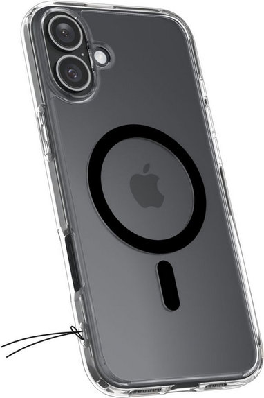 Spigen - Étui Ultra Hybrid avec MagSafe pour iPhone 16 Plus, noir