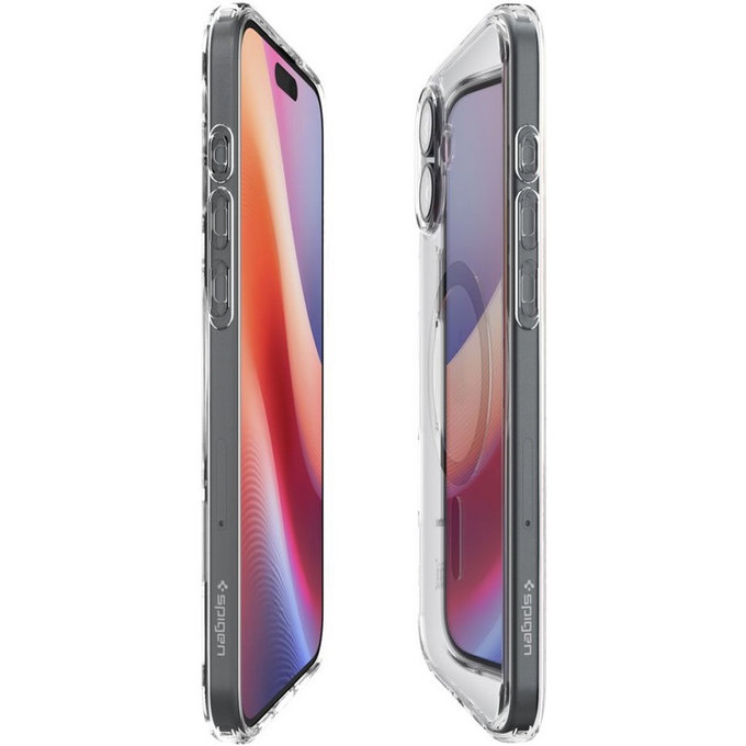 Spigen - Étui Ultra Hybrid avec MagSafe pour iPhone 16 Plus, noir