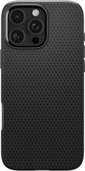 Spigen - Étui Liquid Air pour iPhone 16 Pro, matte black