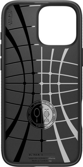 Spigen - Étui Liquid Air pour iPhone 16 Pro, matte black