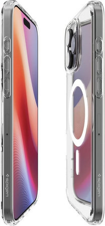 Spigen - Étui Ultra Hybrid avec MagSafe pour iPhone 16 Pro, blanc