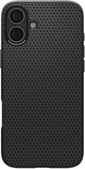 Spigen - Étui Liquid Air pour iPhone 16, matte black