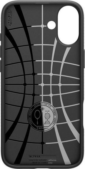 Spigen - Étui Liquid Air pour iPhone 16, matte black