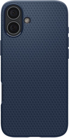 Spigen - Étui Liquid Air pour iPhone 16, navy blue