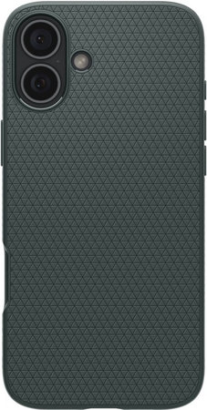Spigen - Étui Liquid Air pour iPhone 16, abyss green