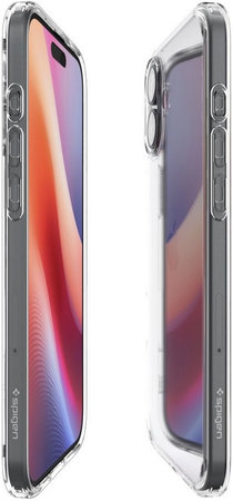 Spigen - Étui Ultra Hybrid pour iPhone 16, crystal clear