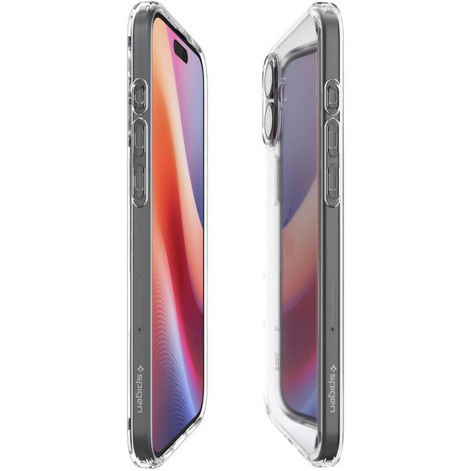 Spigen - Étui Ultra Hybrid pour iPhone 16, crystal clear