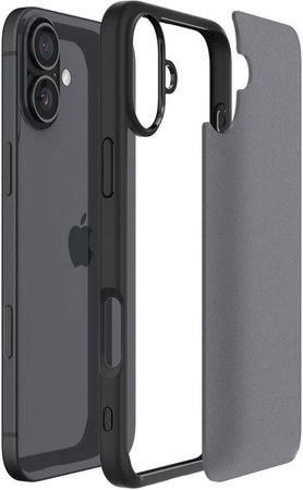 Spigen - Étui Ultra Hybrid pour iPhone 16, frost black