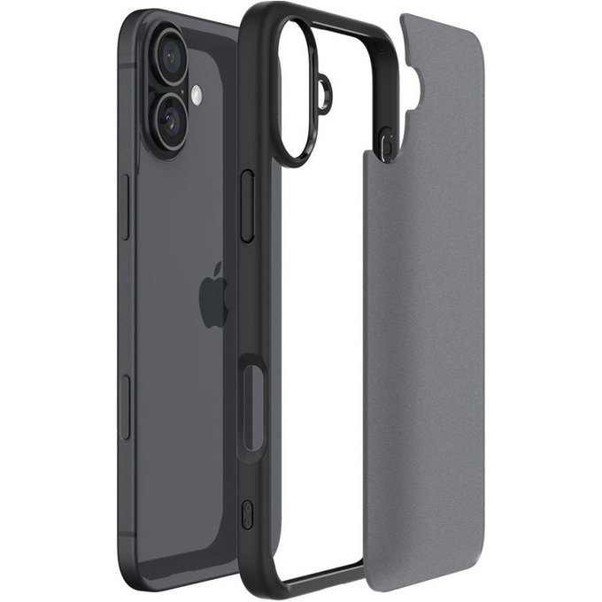 Spigen - Étui Ultra Hybrid pour iPhone 16, frost black