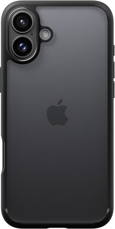 Spigen - Étui Ultra Hybrid pour iPhone 16, matte black