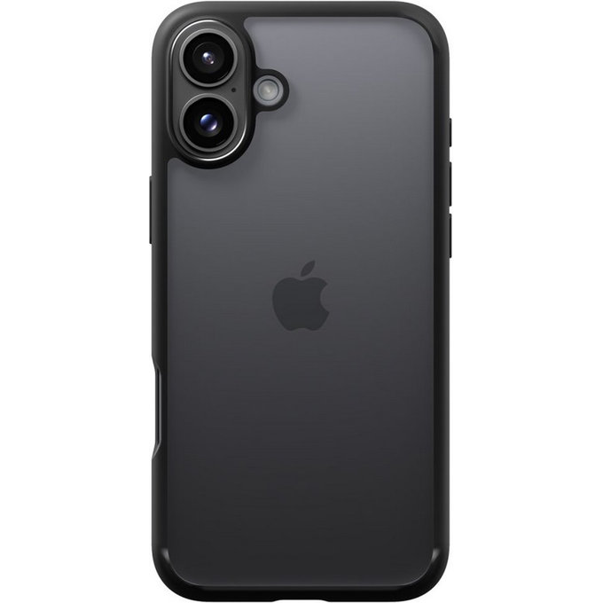 Spigen - Étui Ultra Hybrid pour iPhone 16, matte black