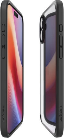 Spigen - Étui Ultra Hybrid pour iPhone 16, matte black