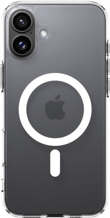 Spigen - Étui Ultra Hybrid avec MagSafe pour iPhone 16, blanc