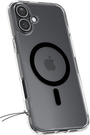 Spigen - Étui Ultra Hybrid avec MagSafe pour iPhone 16, noir