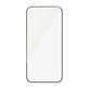 Verre trempé UWF avec applicateur pour iPhone 16/15, Noir, PanzerGlass