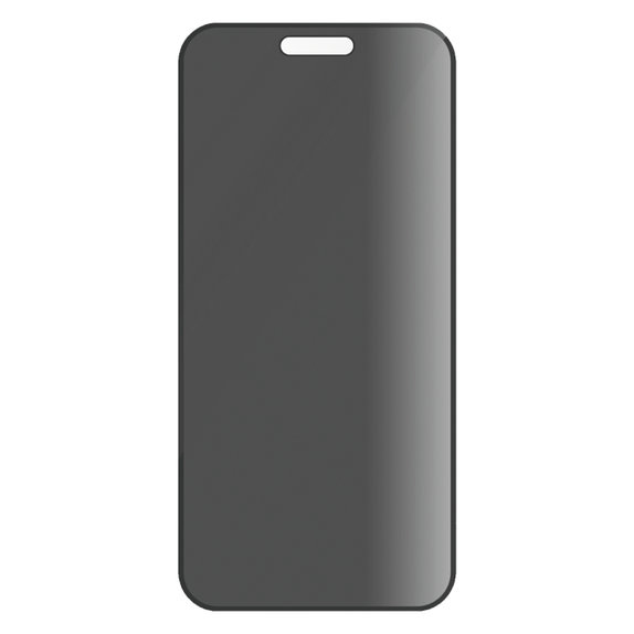 PanzerGlass - Verre Trempé UWF Privacy avec un applicateur pour iPhone 16, noir
