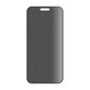 Verre trempé UWF Privacy avec applicateur pour iPhone 16/15, Noir, PanzerGlass