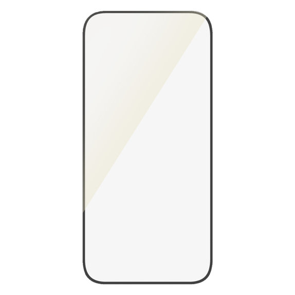 PanzerGlass - Verre Trempé UWF Eyecare avec un applicateur pour iPhone 16 Plus, noir