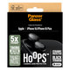 PanzerGlass - Couvercle de Protection d'Objectif d'Appareil Hoops Ceramic pour iPhone 16 et 16 Plus, noir