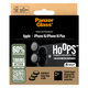 PanzerGlass - Couvercle de Protection d'Objectif d'Appareil Hoops pour iPhone 16 et 16 Plus, noir