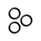 PanzerGlass - Couvercle de Protection d'Objectif d'Appareil Hoops pour iPhone 16 Pro et 16 Pro Max, noir