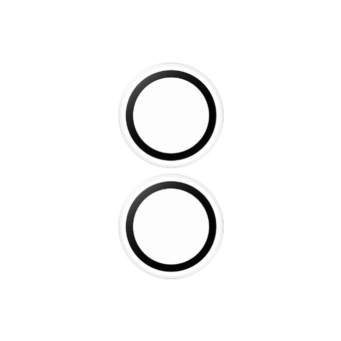 PanzerGlass - Couvercle de Protection d'Objectif d'Appareil Hoops pour iPhone 16 et 16 Plus, transparent