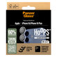 PanzerGlass - Couvercle de Protection d'Objectif d'Appareil Hoops pour iPhone 16 et 16 Plus, transparent