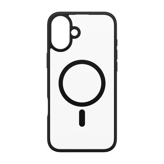 Étui HardCase avec MagSafe pour iPhone 16 Plus, noir, PanzerGlass