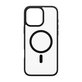 Étui HardCase avec MagSafe pour iPhone 16 Pro Max, noir, PanzerGlass