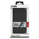 SBS - Étui Book Wallet Smooth pour iPhone 16 Pro, noir