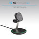 FixPremium - MagSafe Support de chargement avec Qi2, noir