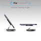 FixPremium - Support de chargement avec Qi2 pour iPhone, Apple Watch a AirPods, noir